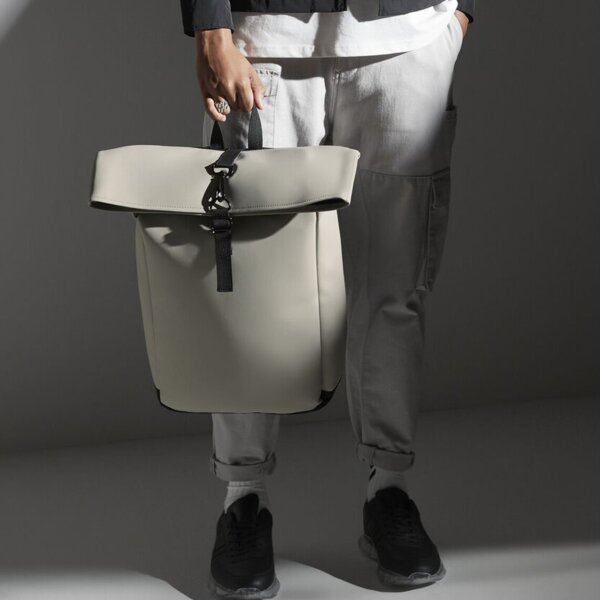 Matte PU rolltop backpack Thumbnail