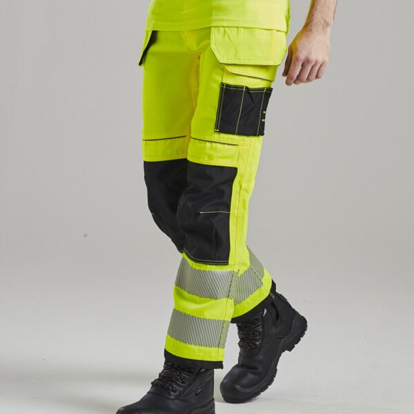 PW3 Hi-vis holster work trousers (T501) regular fit Thumbnail