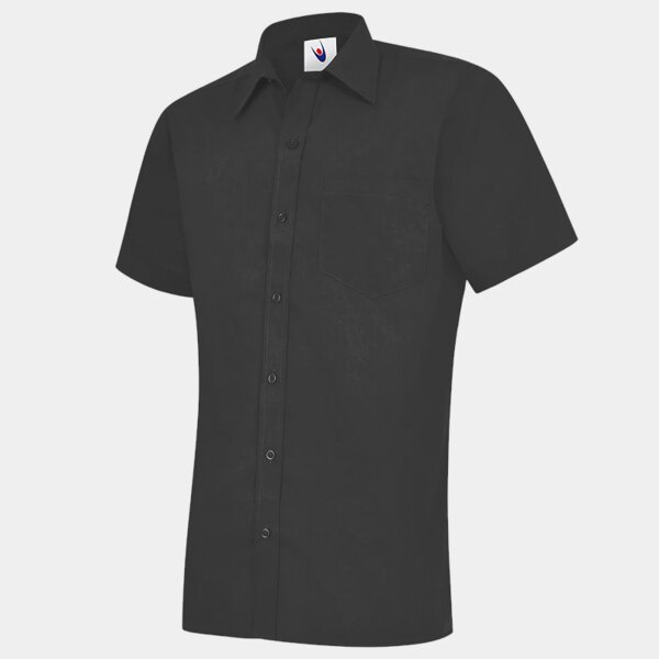 Mens Poplin Half Sleeve Shirt Thumbnail
