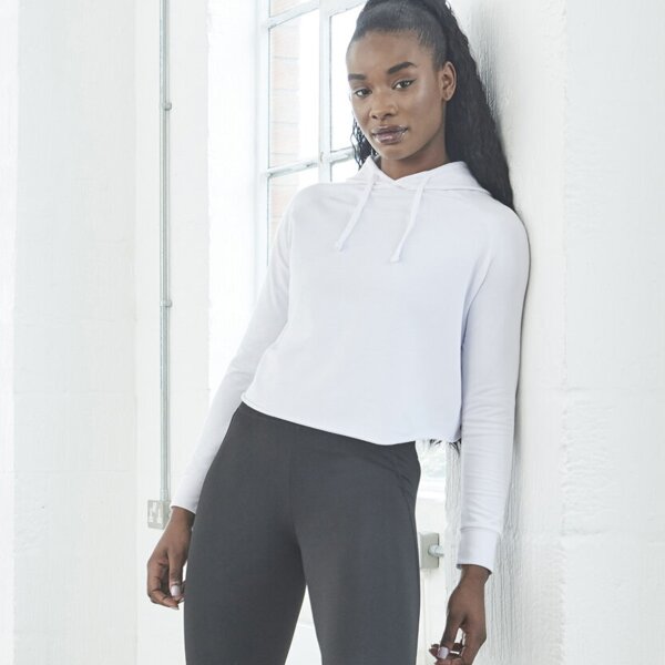 Women's cross back hoodie Thumbnail